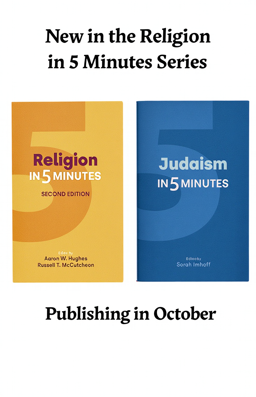 Two exciting new additions to Equinox's <i>Religion in 5</i> series are coming soon...<br><br>