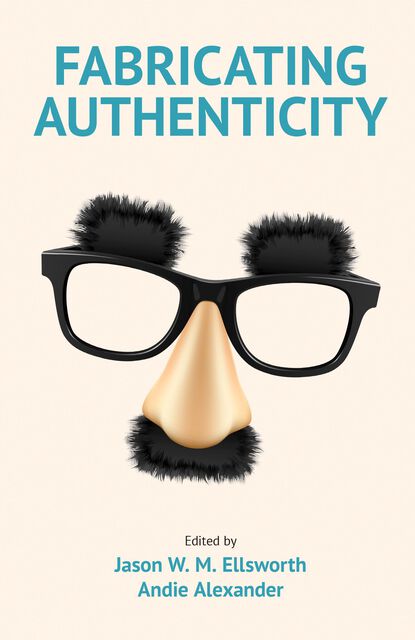 book cover shows groucho-marx style fake nose, bushy eyebrows and glasses 