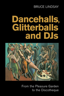 covers shows, a painting called the Jazz Party by William Roberts from the mid-1920s, showing a group of around 18 people dancing energetically in a bar, to music from a gramophone.'
