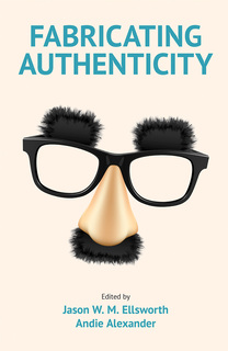 book cover features groucho-marx style fake nose, bushy eyebrows and glasses 